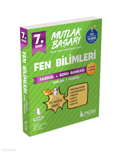 Muba Yayınları 7.Sınıf Fen Bilimleri Fasikül + Soru Bankası