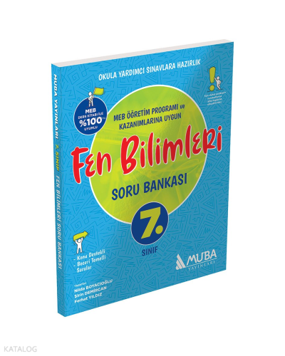 Muba Yayınları 7. Sınıf Fen Bilimleri Soru Bankası
