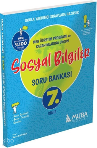 Muba Yayınları 7. Sınıf Sosyal Bilgiler Soru Bankası