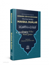 Mübarek Gün Ve Gecelerde Makbul Dualar | benlikitap.com
