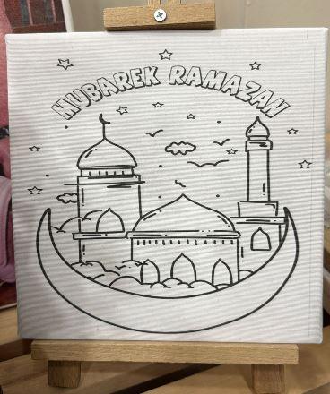 Ramazan 20x20 Tuval Boyama Seti (Kod002)