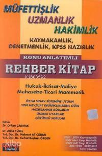 Müfettişlik Uzmanlık Hakimlik; Rehber Kitap | benlikitap.com