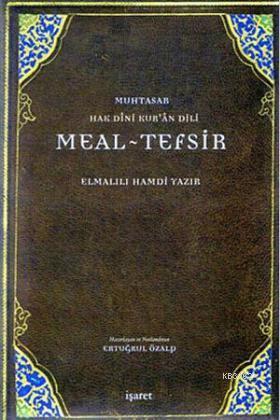Muhtasar Hak Dini Kur'an Dili Meal-Tefsir (Büyük Boy) | benlikitap.com