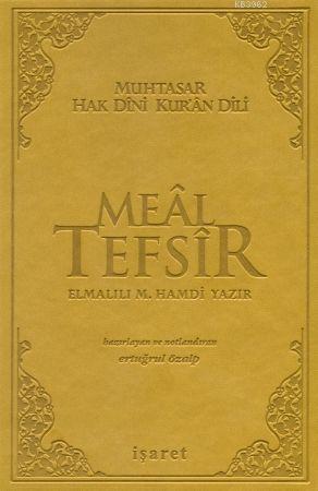 Muhtasar Hak Dini Kur'an Dili Meal Tefsir; Orta Boy - Sarı