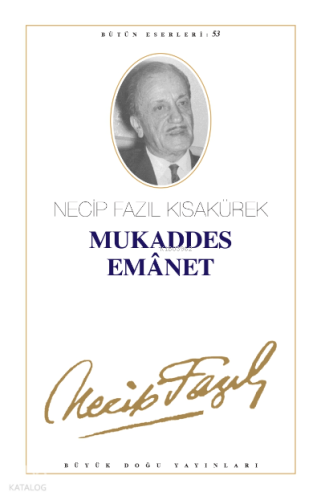 Mukaddes Emanet | benlikitap.com