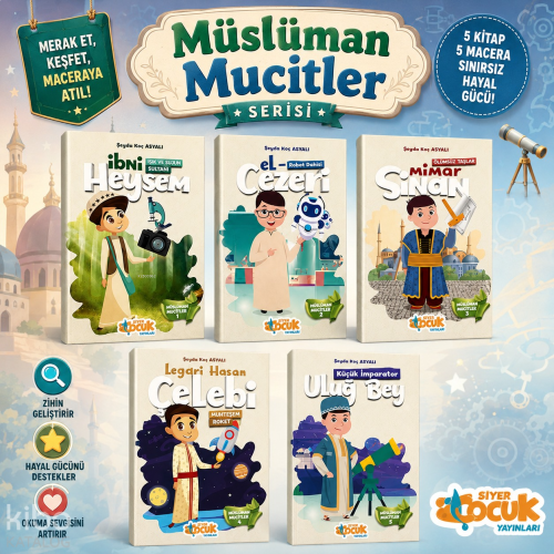 Müslüman Mucitler Serisi( 5 Kitap)