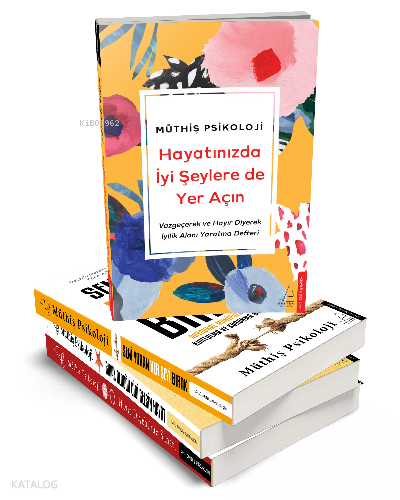 Müthiş Psikoloji 3 Kitap Set Defter Hediyeli | benlikitap.com