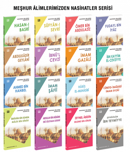 Meşhur Âlimlerimizden Nasihatler Serisi (16 Kitap Takım) | benlikitap.