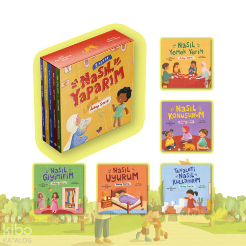 Nasıl Yaparım Seti - 5 Kitap (Ciltli);Adap Serisi
