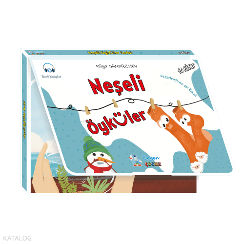 Neşeli Öyküler Serisi – 10 Kitap + Değerlendirme Eki Kutulu | benlikit