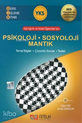 Nitelik Yayınları YKS Psikoloji Sosyoloji Mantık Ders İşleme Kitabı Yeni