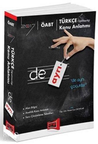 ÖABT de Ayrı Türkçe Öğretmenliği Konu Anlatımı 2017 | benlikitap.com