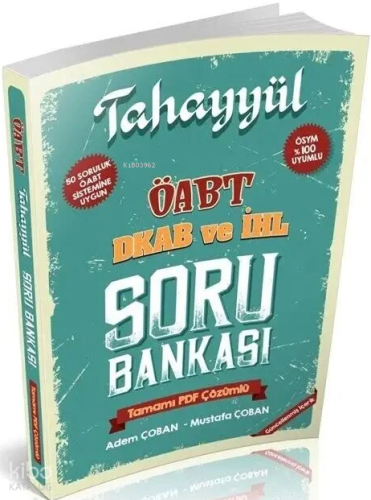 ÖABT Din Kültürü ve Ahlak Bilgisi Öğretmenliği Soru Bankası Çözümlü | 