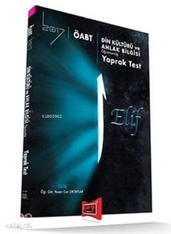 ÖABT Elif Din Kültürü ve Ahlak Bilgisi Öğretmenliği Yaprak Test 2017 |