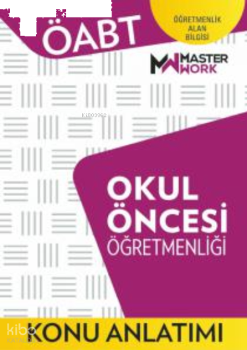 ÖABT - Okul Öncesi Öğretmenliği- Konu Anlatımı | benlikitap.com