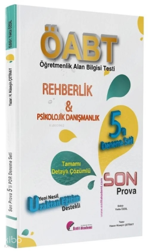 ÖABT Rehberlik Son Prova 5 Deneme Çözümlü | benlikitap.com
