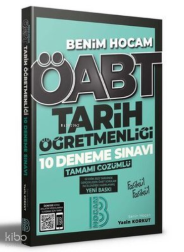 ÖABT Tarih Öğretmenliği Tamamı Çözümlü 10 Deneme Sınavı | benlikitap.c