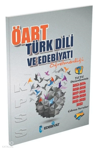 ÖABT Türk Dili Edebiyatı Çıkmış Sorular 2013-23 | benlikitap.com