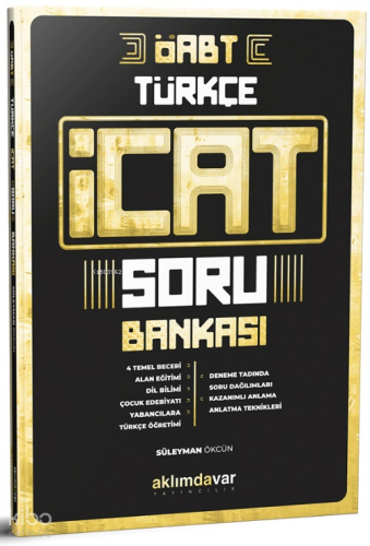 ÖABT Türkçe Öğretmenliği İcat Soru Bankası | benlikitap.com