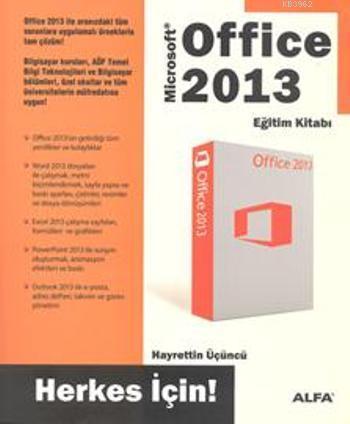 Office 2013 Eğitim Kitabı Herkes İçin | benlikitap.com