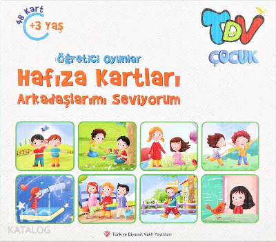 Öğretici Oyunlar Hafıza Kartları - Arkadaşlarımı Seviyorum