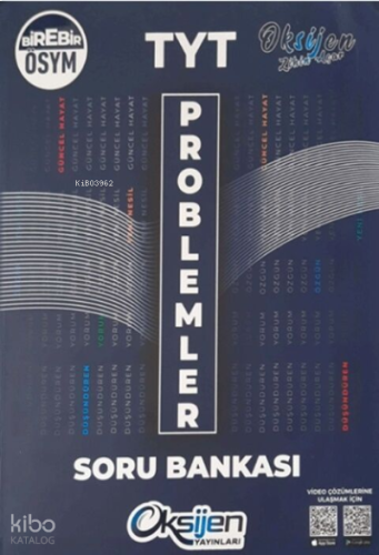 Oksijen Tyt Problemler Soru Bankası | benlikitap.com