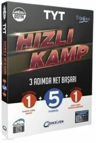 Oksijen Yayınları TYT Hızlı Kamp 3 Adımda Net Başarı | benlikitap.com