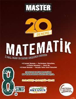 Okyanus Yayınları 8. Sınıf LGS Master Matematik 20 Deneme Okyanus Y | 