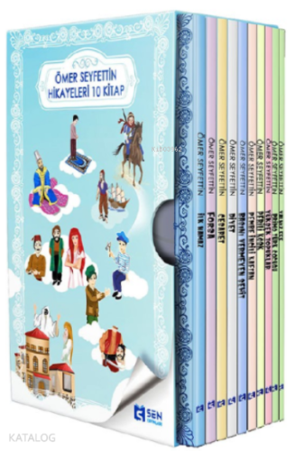Ömer Seyfettin Hikayeleri 10 Kitap (Kutulu)