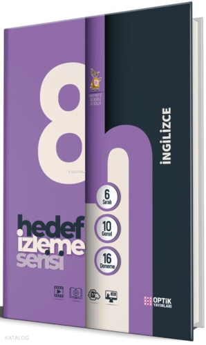 Optik Yayınları 8. Sınıf İngilizce Hedef İzleme Serisi 16 lı Branş Deneme