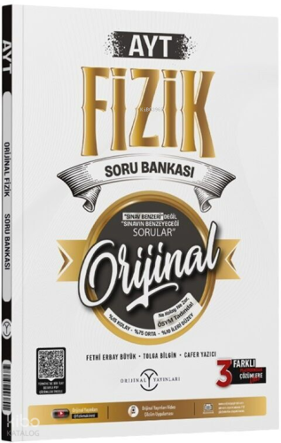 Orijinal Yayınları AYT Fizik Soru Bankası | benlikitap.com