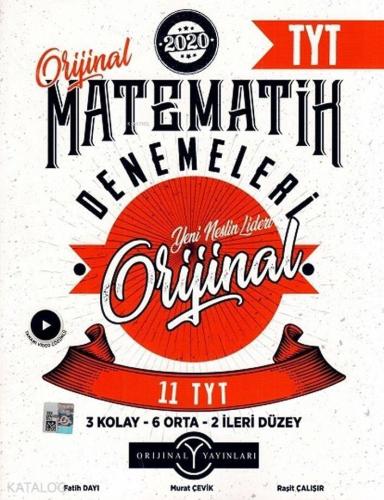 Orijinal Yayınları TYT Matematik 11 Orijinal Denemeleri Orijinal | ben