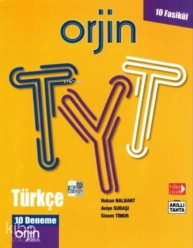 Orjin Tyt Türkçe Denemeleri (10 Deneme) | benlikitap.com