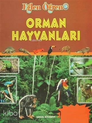 Orman Hayvanları; Eğlen Öğren, Çıkartmalı | benlikitap.com