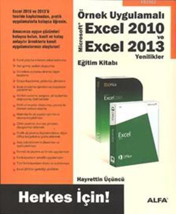 Örnek Uygulamalı Excel 2010 ve Excel 2013 | benlikitap.com