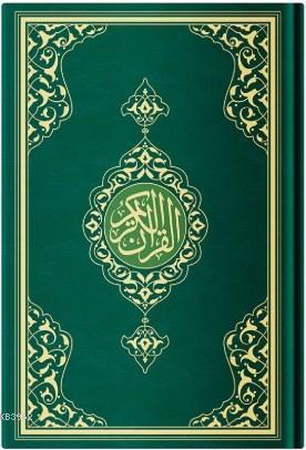 Orta Boy Resm-i Osmani Kur'an-ı Kerim (Özel, Yeşil Kapak, Mühürlü, Kod