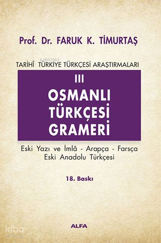 Osmanlı Türkçesi Grameri | benlikitap.com