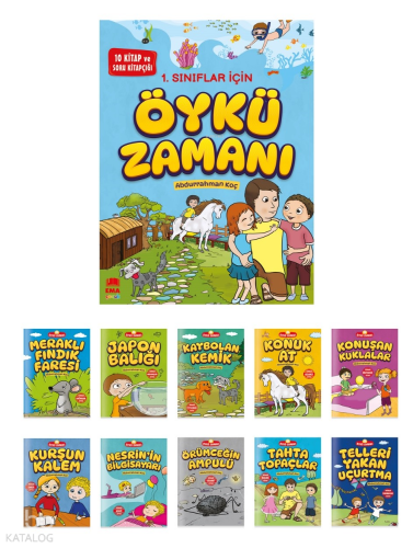 Öykü Zamanı(10 Kitap+Soru Kitapçığı) | benlikitap.com
