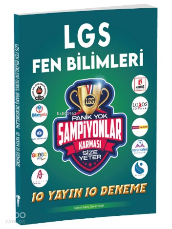 Özdebir Şampiyonlar Karması LGS Fen Bilimleri 10 Yayın 10 Deneme