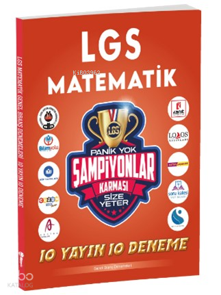 Özdebir Şampiyonlar Karması LGS Matematik 10 Yayın 10 Deneme