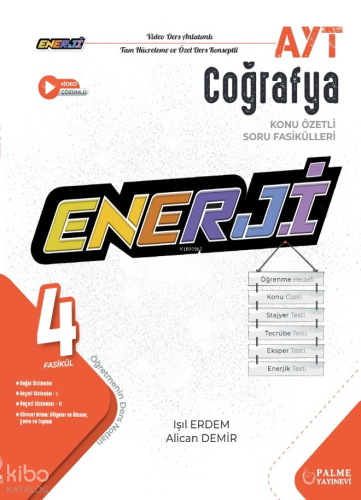 Palme AYT Enerji Coğrafya Konu Özetli Soru Fasikülleri | benlikitap.co