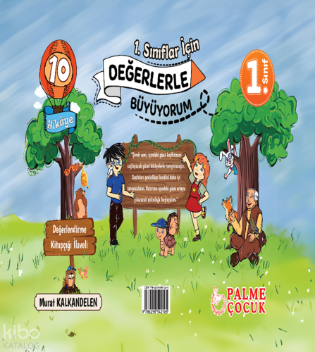 Palme Çocuk 1. Sınıf Değerlerle Büyüyorum (10 Kitap) | benlikitap.com