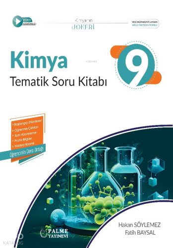 Palme Yayınevi 9. Sınıf Kimya Tematik Soru Kitabı | benlikitap.com