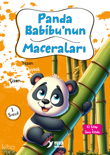 Panda Babibu’nun Maceraları;10 Kitap + Soru Kitabı | benlikitap.com