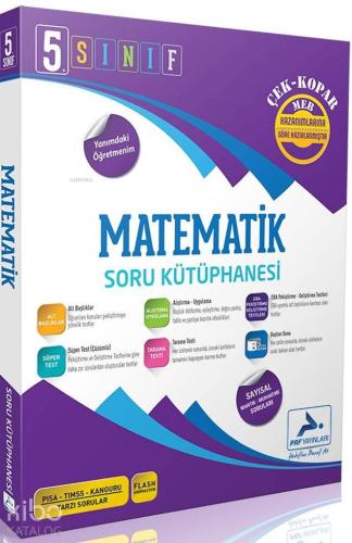 Paraf Yayınları 5. Sınıf Matematik Soru Kütüphanesi Çek Kopar Paraf | 
