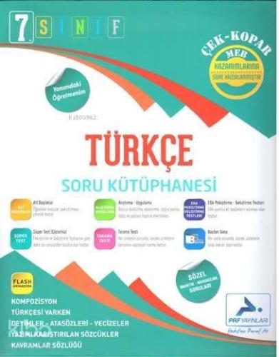 Paraf Yayınları 7. Sınıf Türkçe Soru Kütüphanesi Paraf 