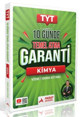 Paraf Yayınları TYT Kimya 10 Günde Temel Atma Garanti | benlikitap.com
