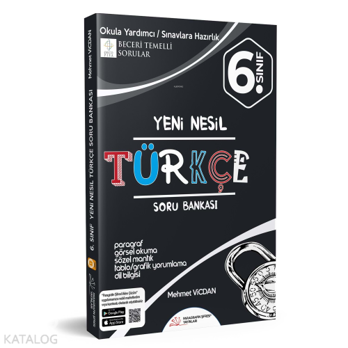 Paragrafın Şifresi 6. Sınıf Türkçe Soru Bankası Yayınları | benlikitap