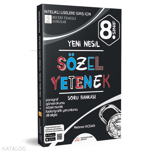 Paragrafın Şifresi 8. Sınıf Yeni Nesil Sözel Yetenek Soru Bankası | be