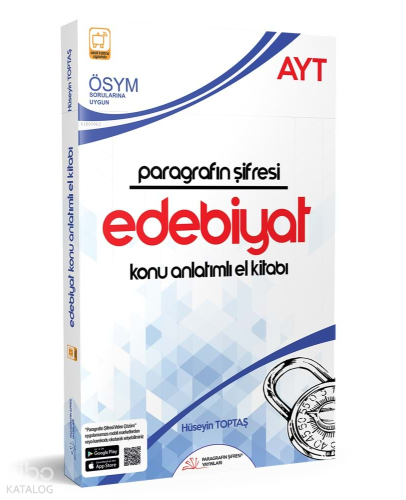 Paragrafın Şifresi AYT Edebiyat El Kitabı (Konu Anlatımlı) | benlikita
